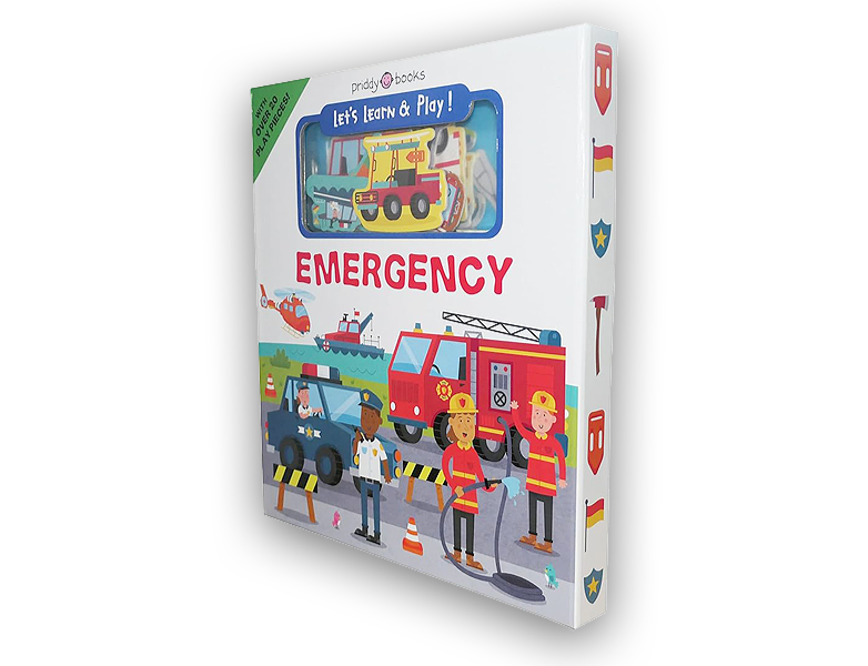 Let's Learn & Play! Emergency Book